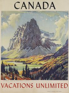 Alfred Crocker Leighton: CANADA VACATIONS UNLIMTED (MOUNT EISENHOWER)
