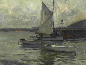 Richard Hayley Lever: FISHING BOATS
