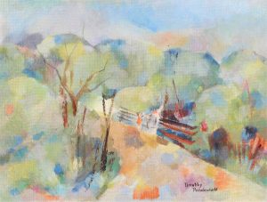 Dorothy Elsie Knowles: FENCE IN THE TREES