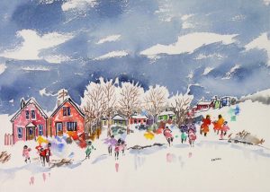 Janet Mitchell: FROZEN POND