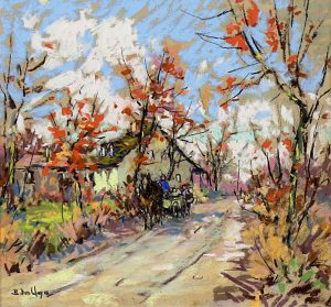 Berthe Des Clayes: THE DELIVERY WAGON