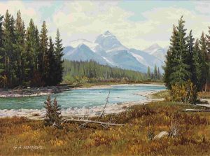 George A. Horvath: NEAR LAKE LOUISE
