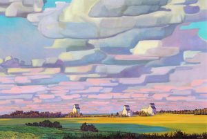 Richard (Dick) Ferrier: GRAIN ELEVATORS, ALBERTA