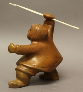 Mark Totan: TWO HUNTERS WITH SPEARS