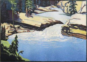 Margaret Dorothy Shelton: SECOND FALLS, JOHNSON’S CANYON