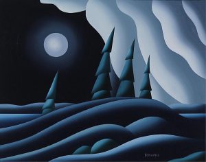 Don Bergland: MOONLIT PINES