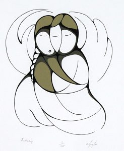 Daphne Odjig: EMBRACING