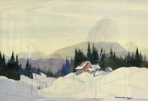 Graham Noble Norwell: CHALET IN THE LAURENTIANS