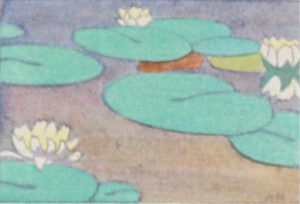 Alison Houston Lockerbie Newton: WATER LILIES