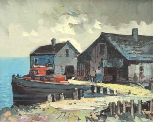Charles Tatossian Garo: DOCK SCENE