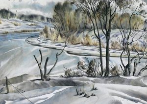 Donald Appelbe Smith: RIVER IN WINTER