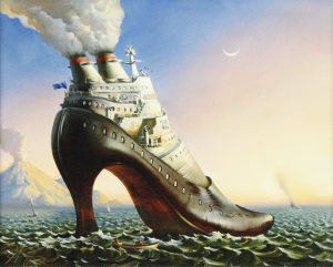 Vladimir Kush: FULL STEAM AHEAD