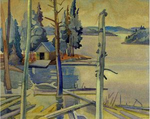 Zema Barbara (Bobs) Cogill Haworth: UNTITLED (CANOE LAKE)