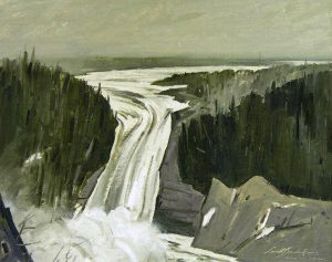 Lorne Holland Bouchard: RAINY WEATHER, CHURCHILL FALLS, LABRADOR-NFLD