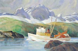 Ronald Threlkeid Jackson: BELOW RIVERS INLET BC