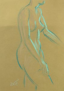 Illingworth Holey Kerr: UNTITLED (FEMALE NUDE)