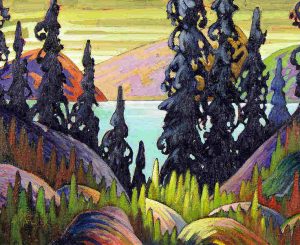 James Edward Hergel: NEAR ANJIGAMI LAKE, ALGOMA