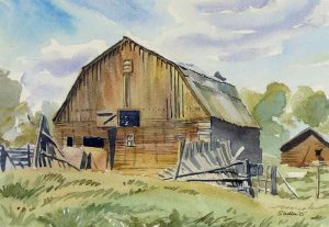 Margaret Dorothy Shelton: UNTITLED (OLD BARN)