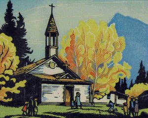 Margaret Dorothy Shelton: FIRST CATHOLIC CHURCH AT BANFF