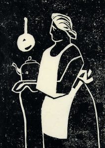 Maxwell Bennett Bates: UNTITLED (IN THE KITCHEN)