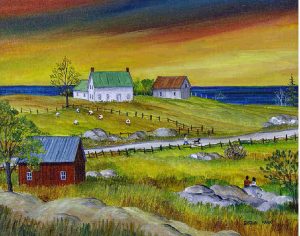 Sharon Mark: WATCHING THE SUNSET