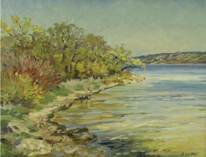 Ernest Luthi: MAY ALONG NORTH SHORE OF MISSION LAKE