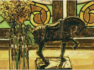 William (Bill) Duma: CHINESE HORSE & FLOWERS