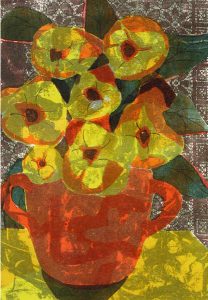 John Harold Thomas Snow: NOCTURNE RED VASE