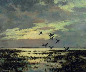 Canadian School: UNTITLED (DUCKS)
