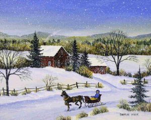 Sharon Mark: WINTER LANDSCAPE
