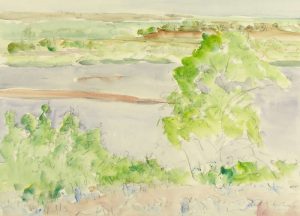 Dorothy Elsie Knowles: UNTITLED (RIVER LANDSCAPE)