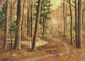 Otto Planding: UNTITLED (FOREST INTERIOR)