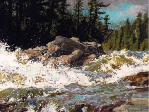 Horace Champagne: HIGH WATER FROM MELTING SNOW