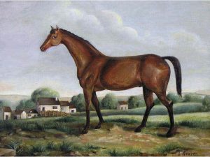 Thomas Weaver: UNTITLED (STUDY OF A HORSE)