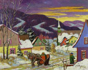 Claude Langevin: LA CARIOLE ROUGE