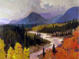 Richard (Dick) Ferrier: CLEARWATER RIVER, ALBERTA