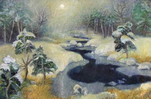 Gerald Roach: SNOW ON A WINTER RIVER