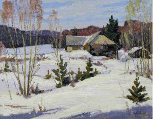 William Parsons: OLD HALIBURTON LUMBER MILL, NEAR ALGONQUIN PARK