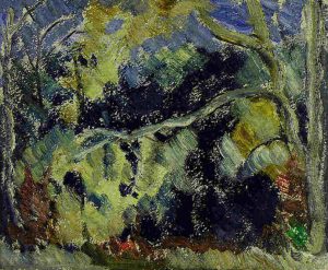 Kenneth Loveless: LONE TREE IN FOREST CLEARING