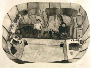 Napachie Pootoogook: INTERIOR VIEW