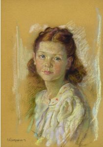Nicholas de Grandmaison: PORTRAIT OF VIRGINIA MAE BRODIE