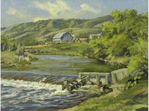 Ernest Luthi: C.P.R. DAM NEAR HIGHWAY 47