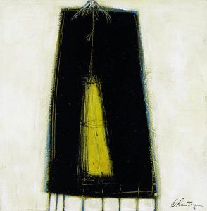 Danielle Lanteigne: MARGUERITE SUR TABLE  |  TABLE ET CHAISE