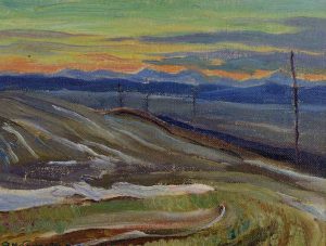 Orestes (Rick) Nicholas Grandmaison: AUTUMN SKY, ALBERTA