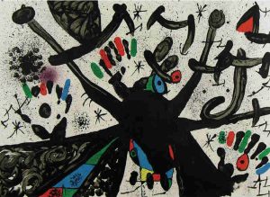 Joan Miro: HOMENATGE A JOAN PRATS, PL. 3