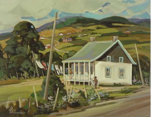 Louise Lecor Kirouac: UN LUNDI MATIN (EBOULEMENTS-CHARLEVOIX)