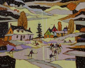 Jean-Guy Desrosiers: NEIGE ET JEUX D’UN 7 MARS (CHARLEVOIX)