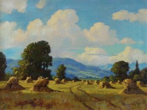 Roland Gissing: HARVEST, BOW VALLEY