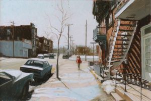 John Geoffrey Caruthers Little: PAQUES (RUE MARIE-ANNE AT GARNIER, MONTREAL)
