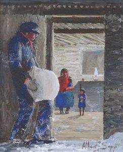 Allen Sapp: BRINGING IN THE FLOUR